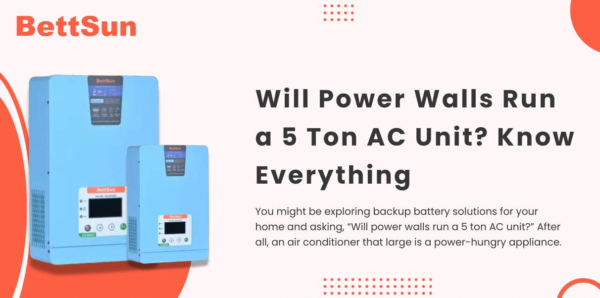 Walls Run a 5 Ton AC Unit